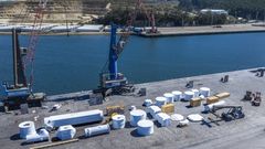Operativa de carga de 31 piezas fabricadas por MEFASA