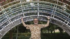 Manuel Moledo: <span lang= gl >O das 'Burbullas de Compostela' foi unha idea de amigos para pasalo ben</span>