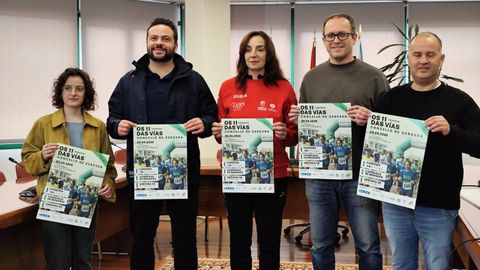 Presentaci�n del evento en Cerceda.