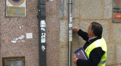 O Carballi�o prohibe la pegada de publicidad en mobiliario publico