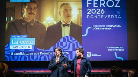 Presentaci�n de �La cena� en el Teatro Principal de Pontevedra