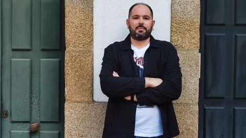 Eduardo Fernán-López (1985), retratado en Vigo.