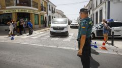 Imagen de este martes de Pozoblando, el municipio cordob�s donde una mujer fue asesinada por su pareja.