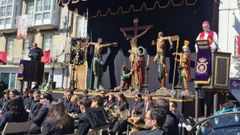 El obispo en el serm�n de las 7 palabras en Viveiro