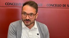 Borja Rubio es concejal del PP en Santiago.