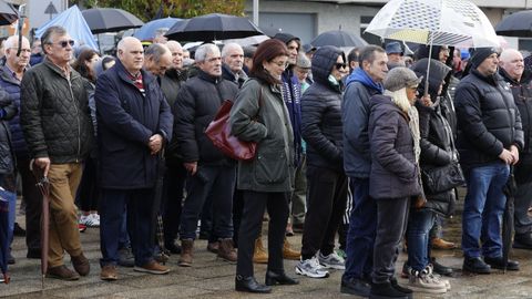 M�s de 300 personas se concentraci�n en Celeiro