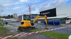 Obras para la instalacin de los caudalmetros