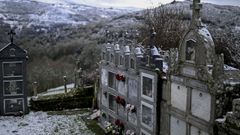Imagen de un cementerio en Chandrexa de Queixa (Ourense).