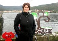 Fabiana Villar asegura que a idea da asociaci�n foi moi ben acollida polos veci�os da vila. 
