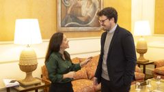 La alcaldesa, Ins Rey, y el gerente del Consorcio de Turismo de A Corua, Antn lvarez Olmo