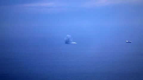 Un misil de Ir�n cay� al agua cerca de la costa de Haifa, en Israel 