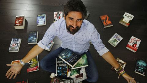 El escritor Manel Loureiro.