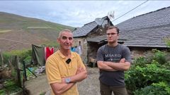 Dami�n con su padre