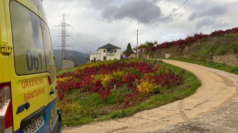 Imagen de la vivienda, que est� algo separada del resto del pueblo, lo que impidi� que los vecinos se percatasen antes de lo que suced�a