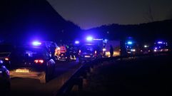 El accidente tuvo lugar en Carballeda de Valdeorras.