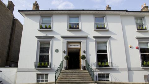 Fachada principal de los estudios Abbey Road, fundados en 1931 como EMI Recording Studies.