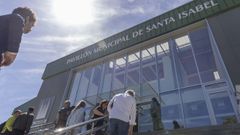 La reforma cre� un nuevo acceso (ahora el principal) al pabell�n que aporta mayor luminosidad al equipamiento