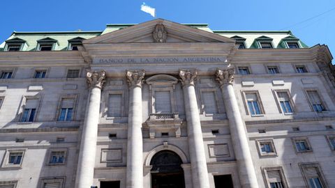 Imagen de archivo del Banco de la Nacin Argentina.