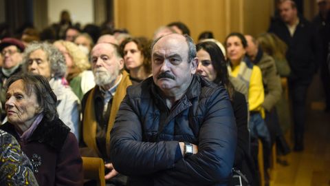 Entrega dos premios Cidade de Pontevedra a Fernando Pintos e Polo Correo do Vento