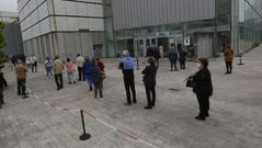 Vacunaci�n contra el covid-19 en Expocoru�a