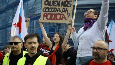 Galiza Nova convoca manifestaci�n contra la represi�n policial