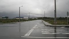 Monterroso tiene un pol�gono en la entrada por la N-640 desde Lugo.