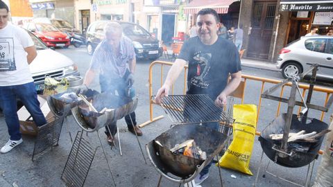 Plaza Espa�a preparativos de San Juan 