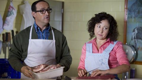 Javier C�mara y Carmen Machi, en la pel�cula