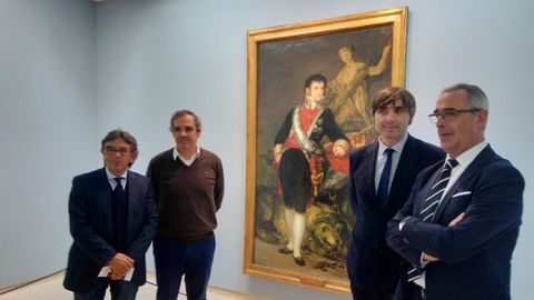 El cuadro ya expuesto en el Bellas Artes