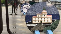 Murales del año pasado expuestos en A Coruña