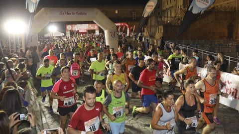 Imagen de la pasada edición de la carrera nocturna del CorreSan