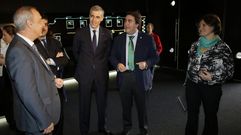 Francisco Conde y Carlos Negreira, en la inauguraci�n del congreso en el Muncyt