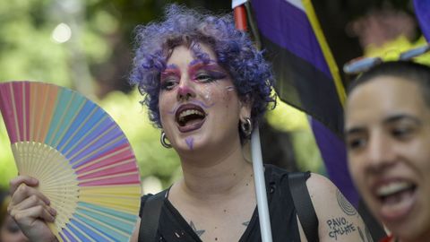  El colectivo XEGA celebra la tradicional manifestaci�n del Orgull�n por las calles de Gij�n