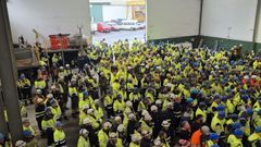Asamblea de trabajadores del metal en Navantia