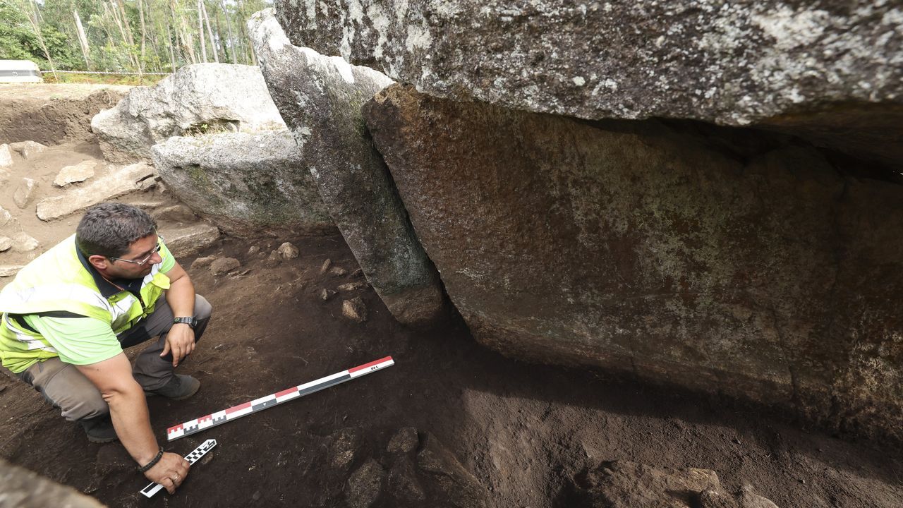 Las pinturas de Pedra Cuberta serán tapadas para protegerlas