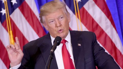 Sigue en directo la�primera rueda de prensa de Trump en seis meses