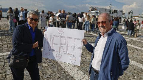 Llegada al Arsenal Militar de la fragata lvaro de Bazn