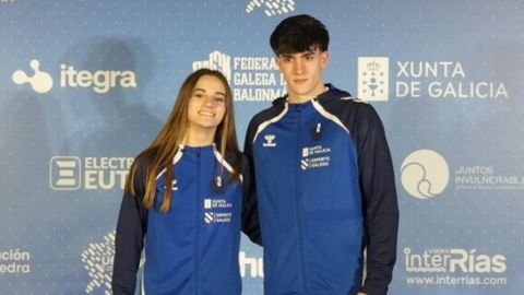 Natalia y Marcos Varela.