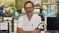 L&aacute;zaro es jefe de oncolog&iacute;a m&eacute;dica en el Chuvi.