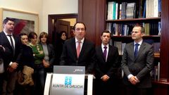 Jes�s Oitaven y Anxo Lorenzo, toman posesi�n