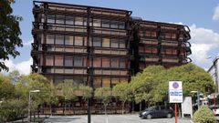 Edificio de la Facultad de Educaci�n y Trabajo Social del campus de Ourense