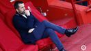 Diego Mart�nez en el banquillo de Los C�rmenes 