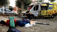 La ambulancia qued� inservible