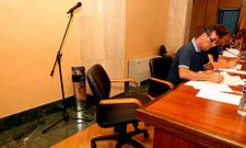 R�os se estren� como concejal en el pleno en que Ana Lorenzo (BNG) dejaba vacante su silla.