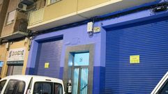 Fachada del edificio donde estaba el domicilio, en Zaragoza, del empresario C�sar Rom�n