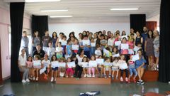 Clausura del campamento del a�o pasado