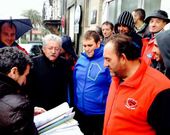 Una decena de afectados pidieron ayer la licencia en la Comandancia Naval del Mi�o.