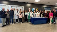 Jornada informativa en el hospital de Ourense por el da mundial del paciente ostomizado.