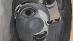 Detalle de la obra �T�te de femme�, de Pablo Picasso, de 1941.