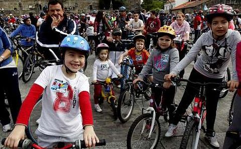 Los m�s peque�os tambi�n realizaron el recorrido.